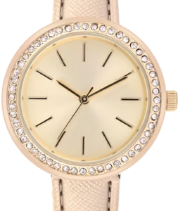 Analog Pink StrapWatch